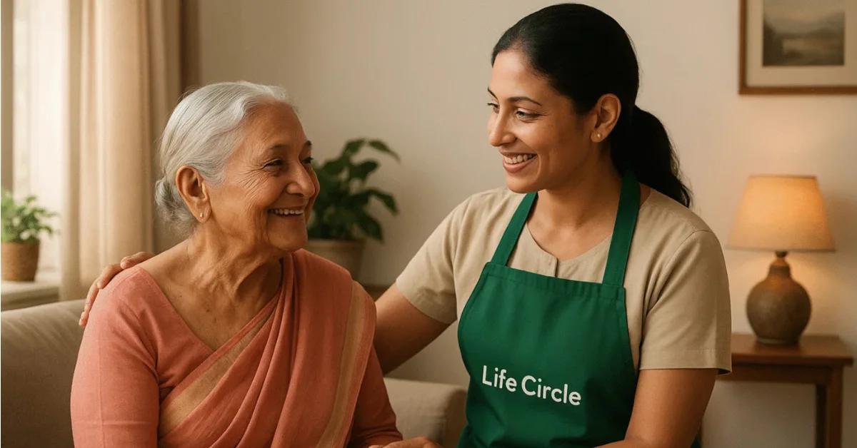 Female Caretaker for Elderly