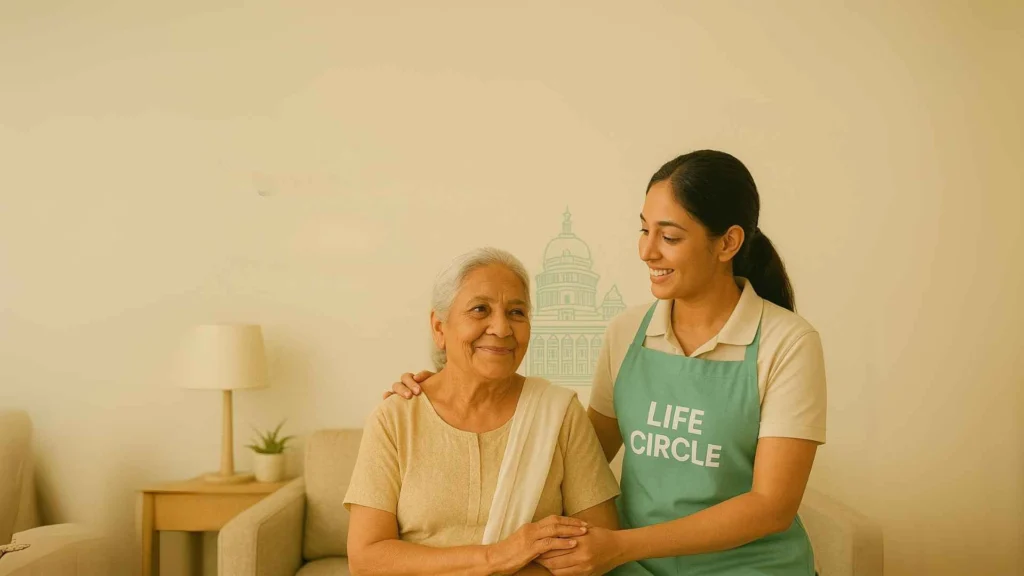 Chennai Home Care Services – professional caregiver providing in‑home support