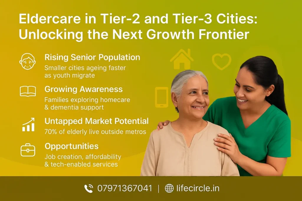eldercare Tier-2 Tier-3 cities India-Eldercare in Tier-2 and Tier-3 Cities Unlocking Next Frontier