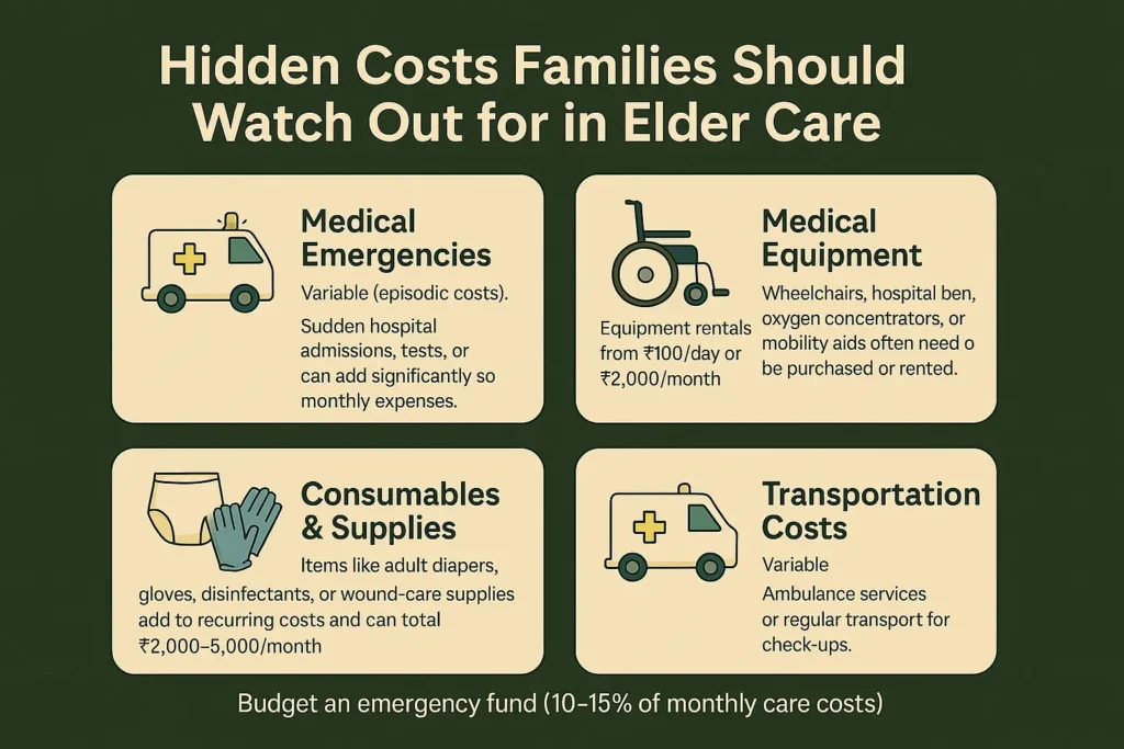 Hidden Costs Families Should Watch Out for in Elder Care