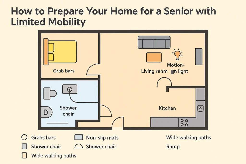 prepare home for senior limited mobility | How to Prepare Your Home for a Senior with Limited Mobility