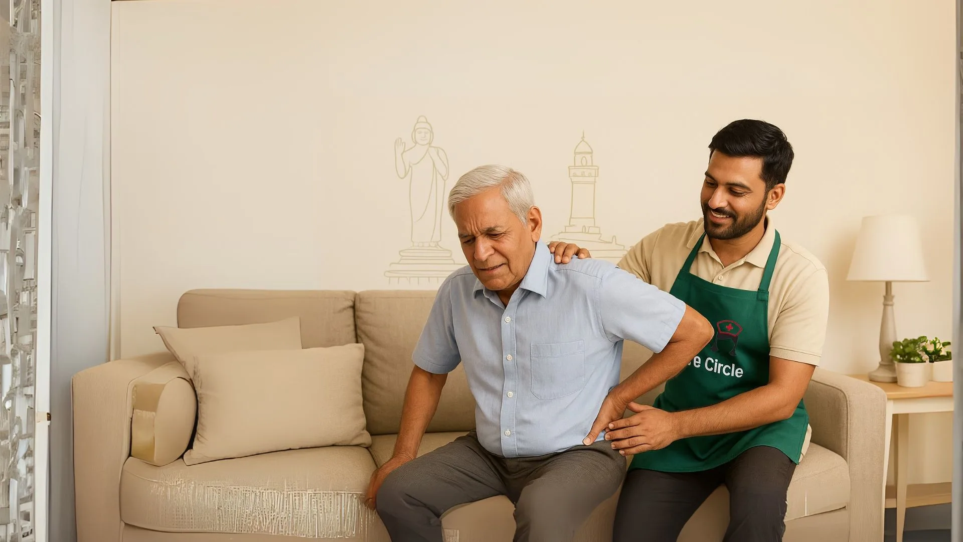 Physiotherapy at Home in Hyderabad offered by a professional physiotherapist in a residential setting