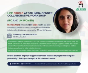 IFC UN Women's Gender Collaborative 2025,Life Circle at 5th India Gender Collaborative Workshop - (IFC and UN Women)